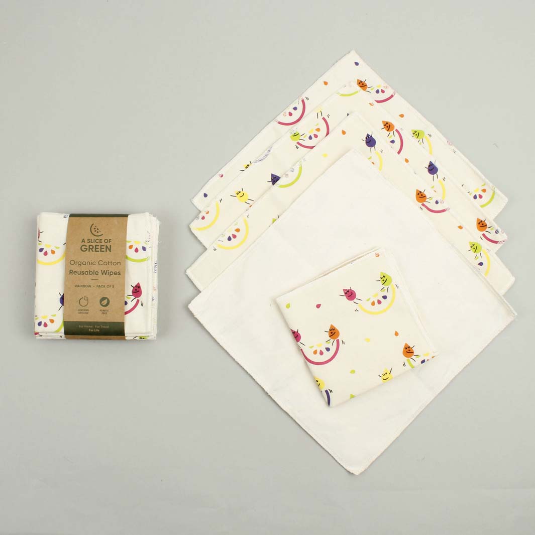 Organic cotton hot sale wipes