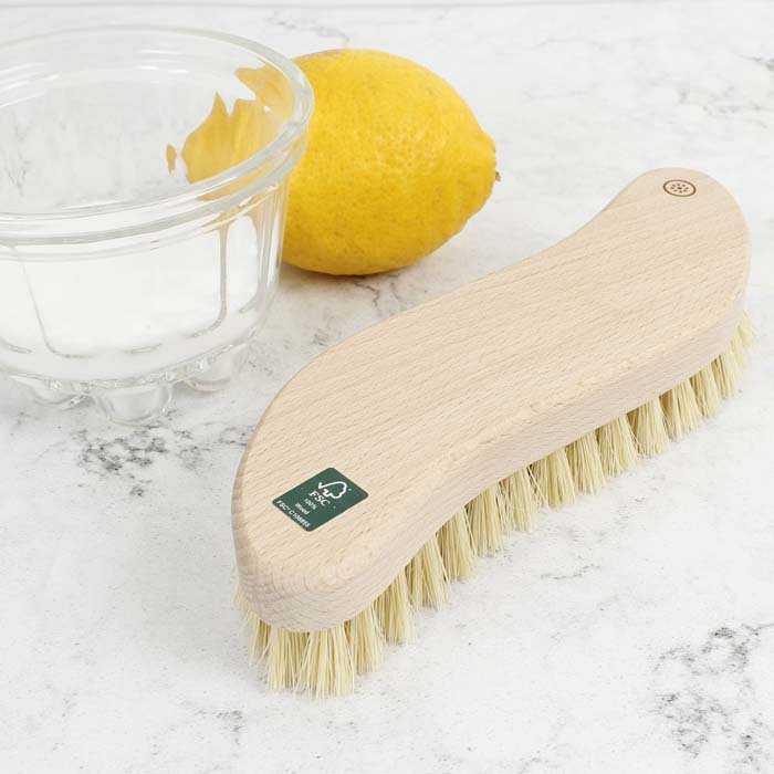 Scrubbing Brush - Plant Based Bristles - Green Tulip