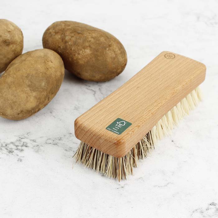 Vegetable Brush - Plant Based Bristles - Green Tulip