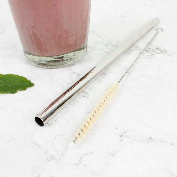 *NQP* Stainless Steel Smoothie Straw