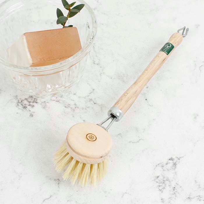 *NQP* Replaceable Head Dish Brush - Plant Based Bristles