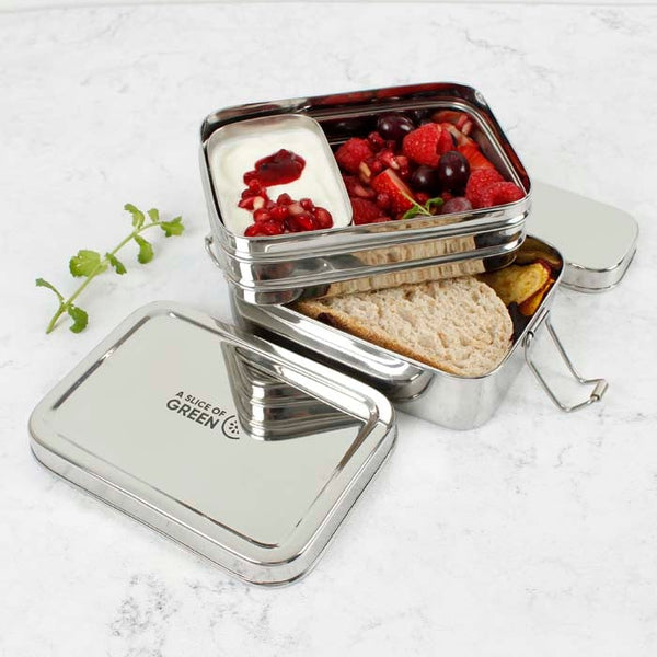 Generic Tiffin Box With Game On Top With 1 Mini