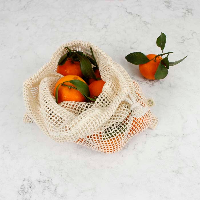 *NQP* Organic Cotton Mesh Produce Bag - Medium