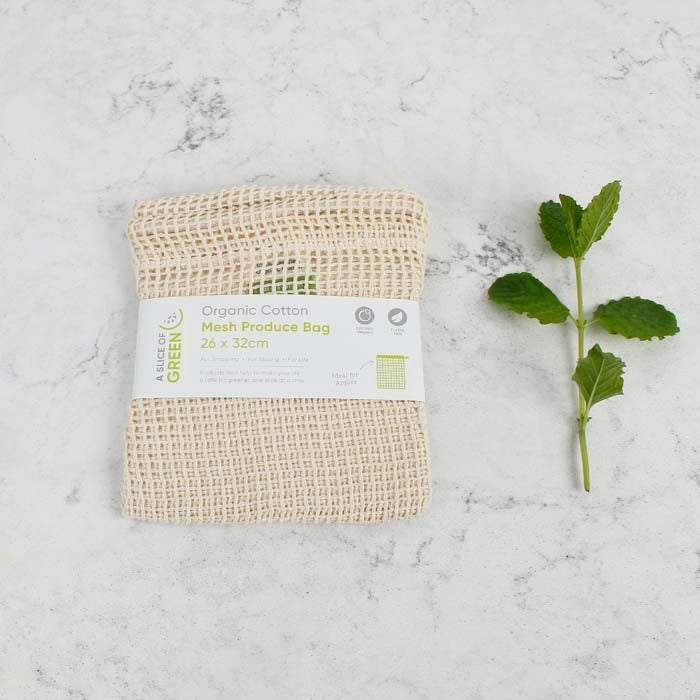 *NQP* Organic Cotton Mesh Produce Bag - Medium