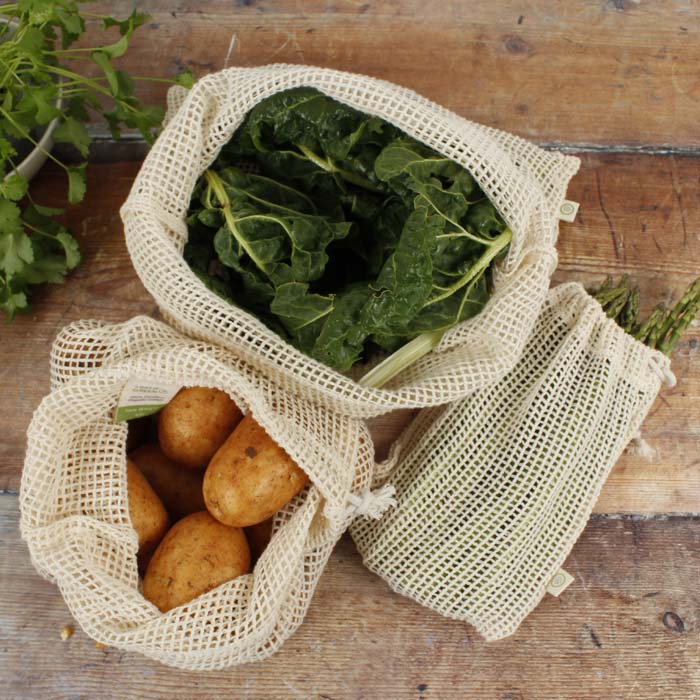 Canvas Grocery Bags Reusable Washable Organic Cotton Shopping Bags With  Handles 3 Pack With 3 Produce Bags