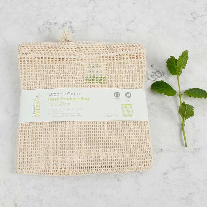 *NQP* Organic Cotton Mesh Produce Bag - X-Large