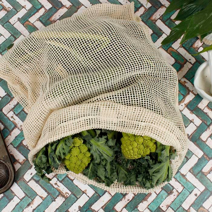 *NQP* Organic Cotton Mesh Produce Bag - X-Large